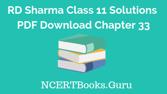 RD-Sharma-Class-11-Solutions-Chapter-33`
