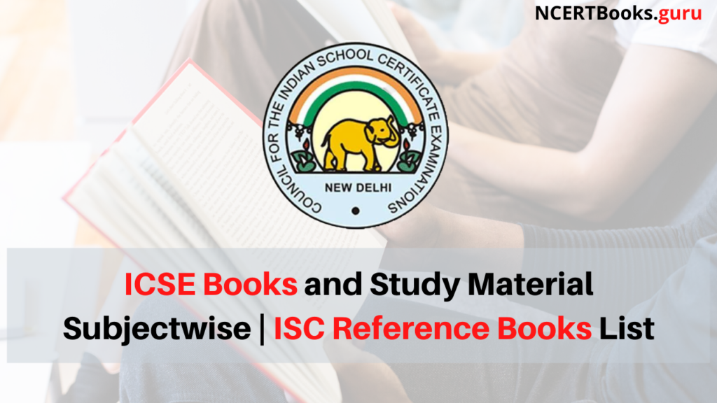 ICSE Books and Study Material