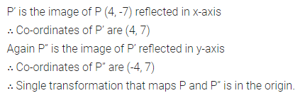 ML Aggarwal Class 10 Solutions for ICSE Maths Chapter 10 Reflection Chapter Test 1