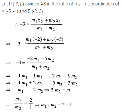 ML Aggarwal Class 10 Solutions for ICSE Maths Chapter 11 Section Formula Chapter Test 13