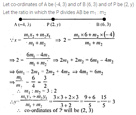 ML Aggarwal Class 10 Solutions for ICSE Maths Chapter 11 Section Formula Chapter Test 16