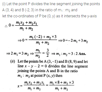 ML Aggarwal Class 10 Solutions for ICSE Maths Chapter 11 Section Formula Ex 11 24