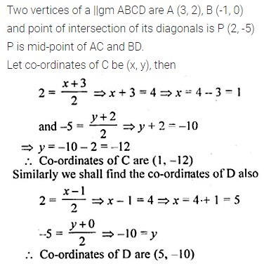 ML Aggarwal Class 10 Solutions for ICSE Maths Chapter 11 Section Formula Ex 11 31