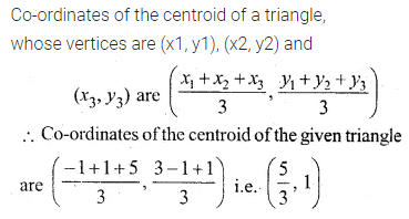 ML Aggarwal Class 10 Solutions for ICSE Maths Chapter 11 Section Formula Ex 11 43