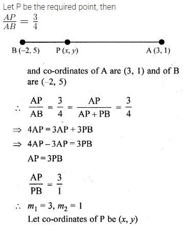 ML Aggarwal Class 10 Solutions for ICSE Maths Chapter 11 Section Formula Ex 11 9