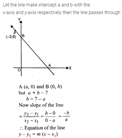 ML Aggarwal Class 10 Solutions for ICSE Maths Chapter 12 Equation of a Straight Line Chapter Test 18