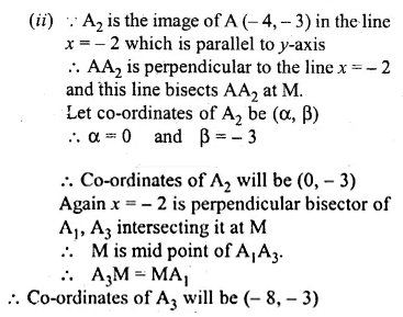 ML Aggarwal Class 10 Solutions for ICSE Maths Chapter 12 Equation of a Straight Line Chapter Test 9