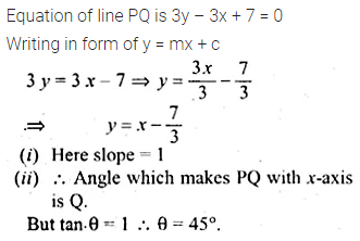 ML Aggarwal Class 10 Solutions for ICSE Maths Chapter 12 Equation of a Straight Line Ex 12.1 9