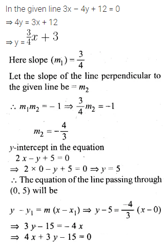 ML Aggarwal Class 10 Solutions for ICSE Maths Chapter 12 Equation of a Straight Line Ex 12.2 13