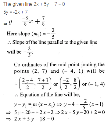 ML Aggarwal Class 10 Solutions for ICSE Maths Chapter 12 Equation of a Straight Line Ex 12.2 19