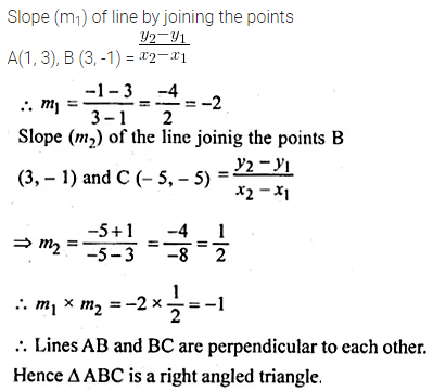 ML Aggarwal Class 10 Solutions for ICSE Maths Chapter 12 Equation of a Straight Line Ex 12.2 28