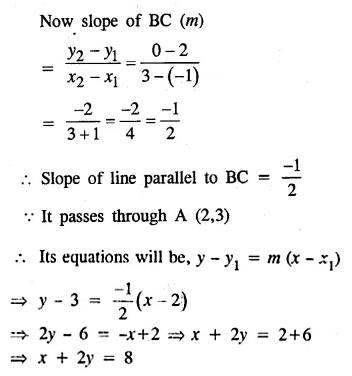 ML Aggarwal Class 10 Solutions for ICSE Maths Chapter 12 Equation of a Straight Line Ex 12.2 36