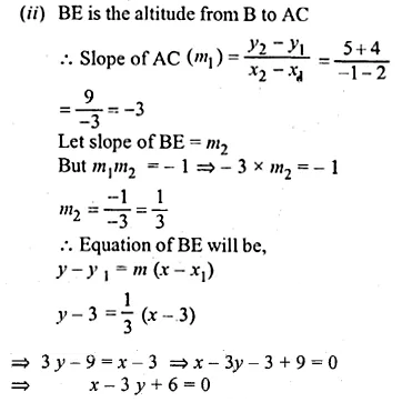 ML Aggarwal Class 10 Solutions for ICSE Maths Chapter 12 Equation of a Straight Line Ex 12.2 40