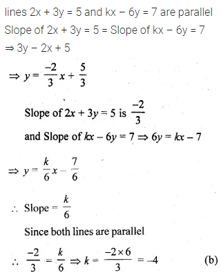 ML Aggarwal Class 10 Solutions for ICSE Maths Chapter 12 Equation of a Straight Line MCQS 12