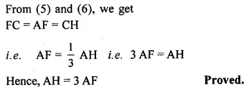 ML Aggarwal Class 10 Solutions for ICSE Maths Chapter 13 Similarity Chapter Test 10