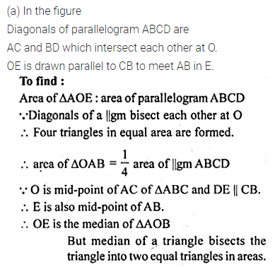 ML Aggarwal Class 10 Solutions for ICSE Maths Chapter 13 Similarity Chapter Test 20