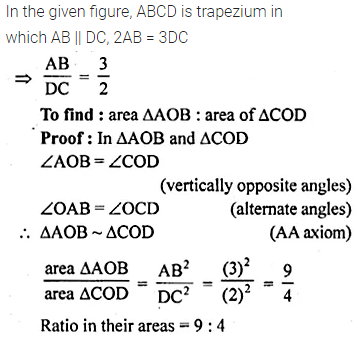 ML Aggarwal Class 10 Solutions for ICSE Maths Chapter 13 Similarity Chapter Test 23