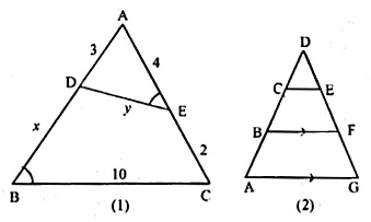 ML Aggarwal Class 10 Solutions for ICSE Maths Chapter 13 Similarity Chapter Test 4