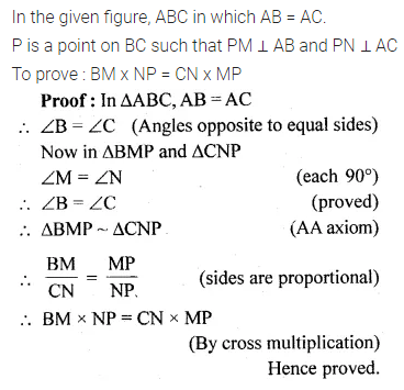 ML Aggarwal Class 10 Solutions for ICSE Maths Chapter 13 Similarity Ex 13.1 26