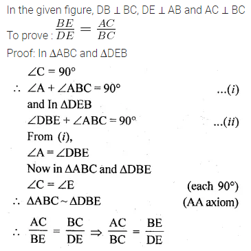 ML Aggarwal Class 10 Solutions for ICSE Maths Chapter 13 Similarity Ex 13.1 33