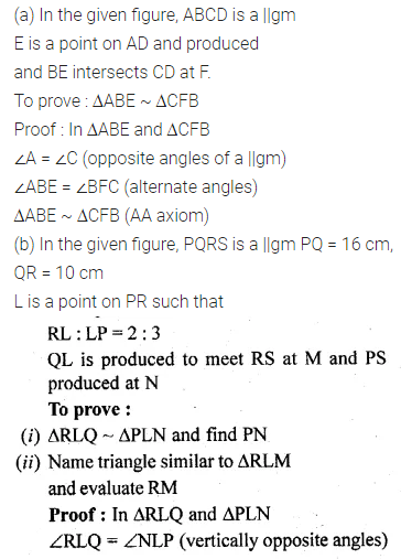 ML Aggarwal Class 10 Solutions for ICSE Maths Chapter 13 Similarity Ex 13.1 35