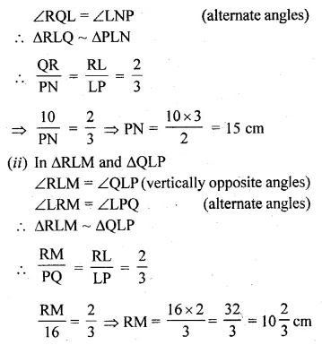 ML Aggarwal Class 10 Solutions for ICSE Maths Chapter 13 Similarity Ex 13.1 36