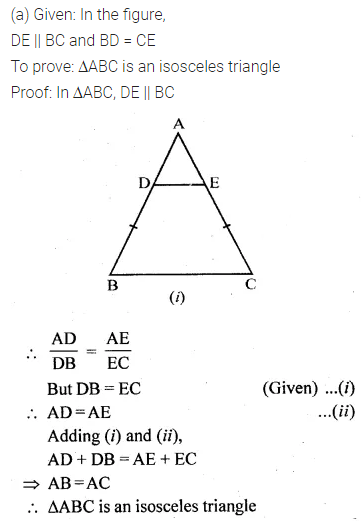 ML Aggarwal Class 10 Solutions for ICSE Maths Chapter 13 Similarity Ex 13.2 11