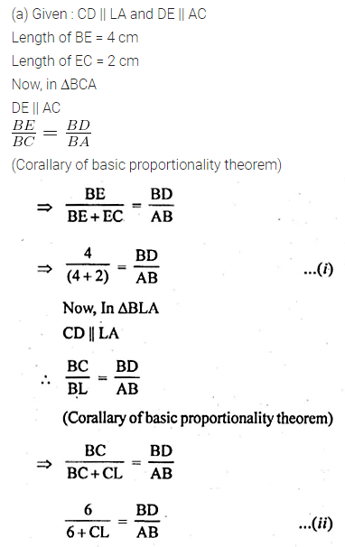 ML Aggarwal Class 10 Solutions for ICSE Maths Chapter 13 Similarity Ex 13.2 14