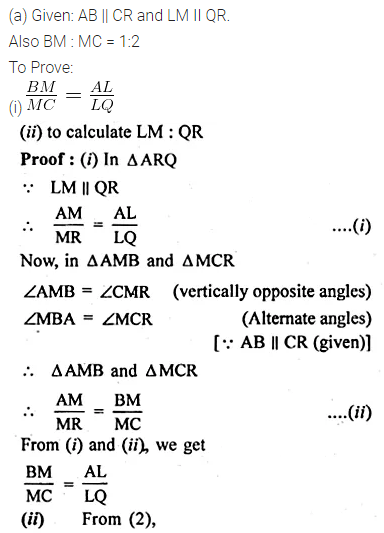 ML Aggarwal Class 10 Solutions for ICSE Maths Chapter 13 Similarity Ex 13.2 21