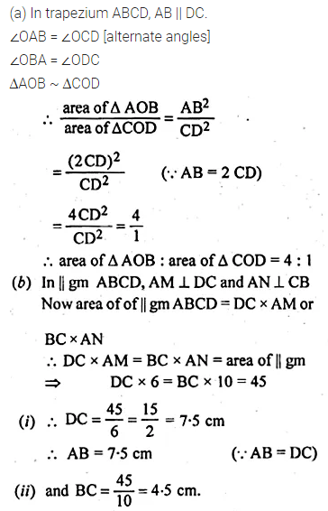 ML Aggarwal Class 10 Solutions for ICSE Maths Chapter 13 Similarity Ex 13.3 30