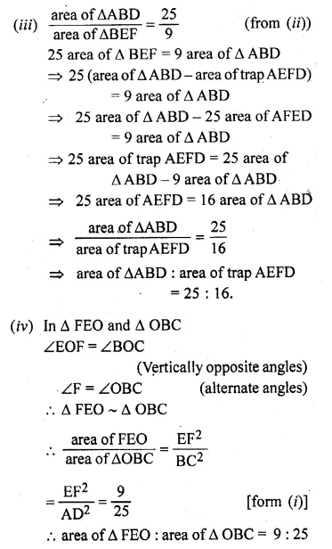 ML Aggarwal Class 10 Solutions for ICSE Maths Chapter 13 Similarity Ex 13.3 33