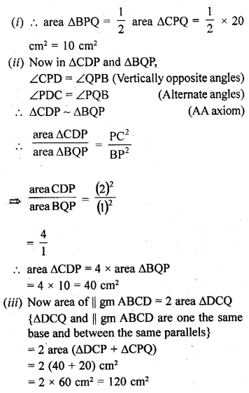 ML Aggarwal Class 10 Solutions for ICSE Maths Chapter 13 Similarity Ex 13.3 36