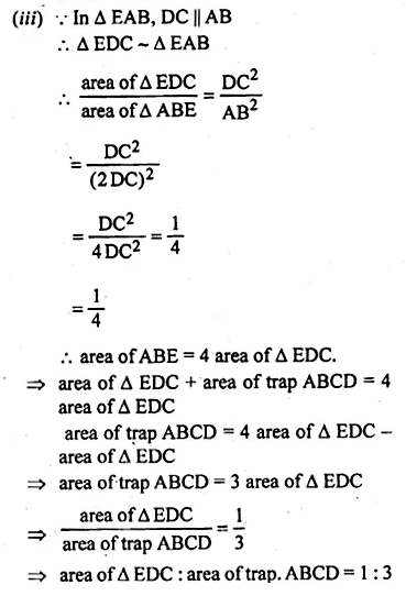 ML Aggarwal Class 10 Solutions for ICSE Maths Chapter 13 Similarity Ex 13.3 41