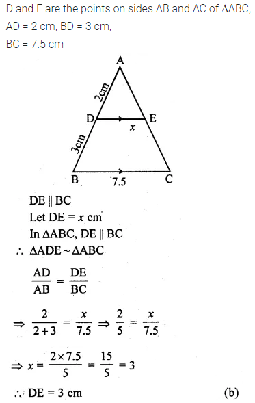 ML Aggarwal Class 10 Solutions for ICSE Maths Chapter 13 Similarity MCQS 21