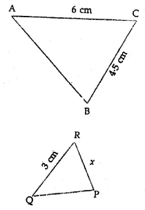 ML Aggarwal Class 10 Solutions for ICSE Maths Chapter 13 Similarity MCQS 3