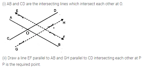 ML Aggarwal Class 10 Solutions for ICSE Maths Chapter 14 Locus Chapter Test 5