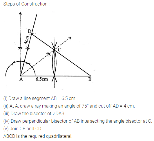 ML Aggarwal Class 10 Solutions for ICSE Maths Chapter 14 Locus Chapter Test 9