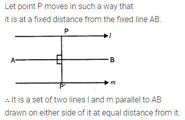 ML Aggarwal Class 10 Solutions for ICSE Maths Chapter 14 Locus Ex 14 1