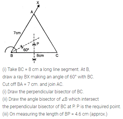 ML Aggarwal Class 10 Solutions for ICSE Maths Chapter 14 Locus Ex 14 14