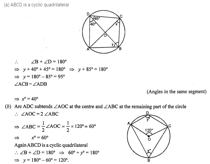 ML Aggarwal Class 10 Solutions for ICSE Maths Chapter 15 Circles Ex 15.1 14