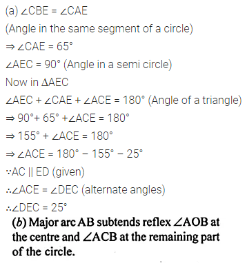 ML Aggarwal Class 10 Solutions for ICSE Maths Chapter 15 Circles Ex 15.1 28