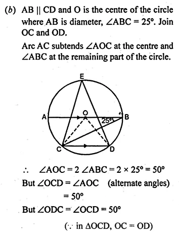 ML Aggarwal Class 10 Solutions for ICSE Maths Chapter 15 Circles Ex 15.1 40