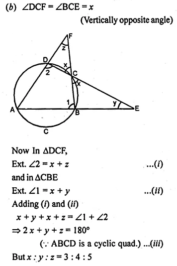 ML Aggarwal Class 10 Solutions for ICSE Maths Chapter 15 Circles Ex 15.2 30