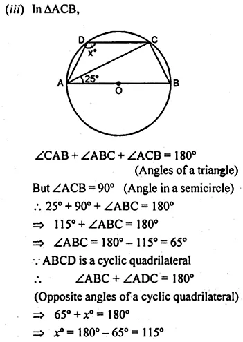 ML Aggarwal Class 10 Solutions for ICSE Maths Chapter 15 Circles Ex 15.2 4