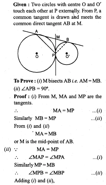 ML Aggarwal Class 10 Solutions for ICSE Maths Chapter 15 Circles Ex 15.3 101