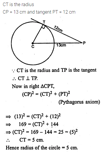 ML Aggarwal Class 10 Solutions for ICSE Maths Chapter 15 Circles Ex 15.3 2