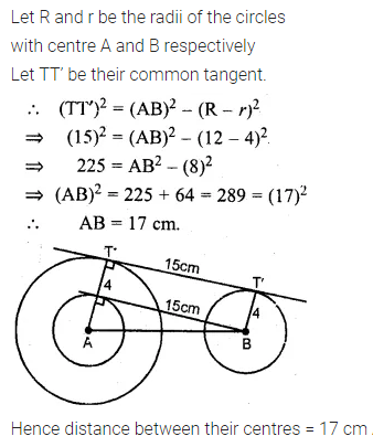 ML Aggarwal Class 10 Solutions for ICSE Maths Chapter 15 Circles Ex 15.3 34