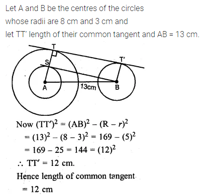 ML Aggarwal Class 10 Solutions for ICSE Maths Chapter 15 Circles Ex 15.3 35