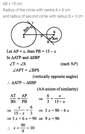 ML Aggarwal Class 10 Solutions for ICSE Maths Chapter 15 Circles Ex 15.3 38