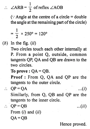 ML Aggarwal Class 10 Solutions for ICSE Maths Chapter 15 Circles Ex 15.3 42